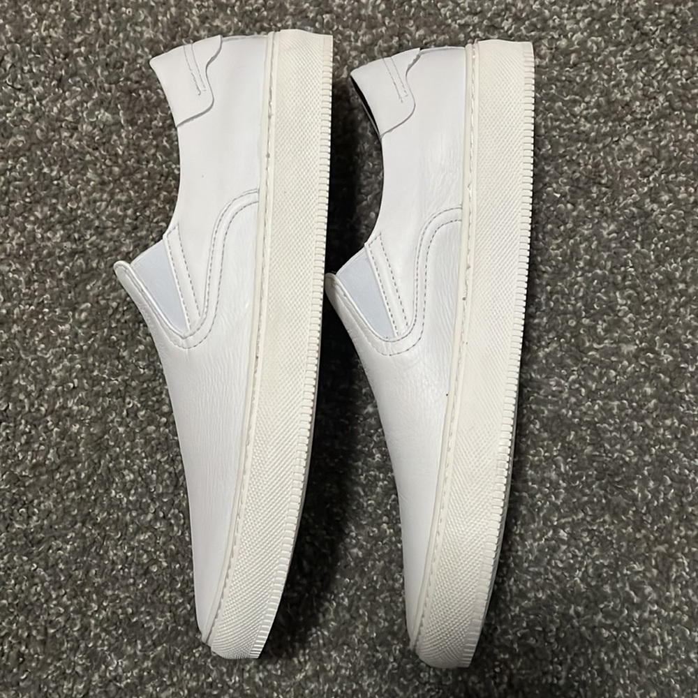 ❗️FINAL❗️ 🆕 FRYE Astor Gore White Slip On 🔴🔴 - Picture 5 of 12
